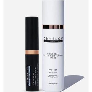 🤍New Drmtlgy Luminous Eye Corrector & Universal Tinted Moisturizer Duo🤍